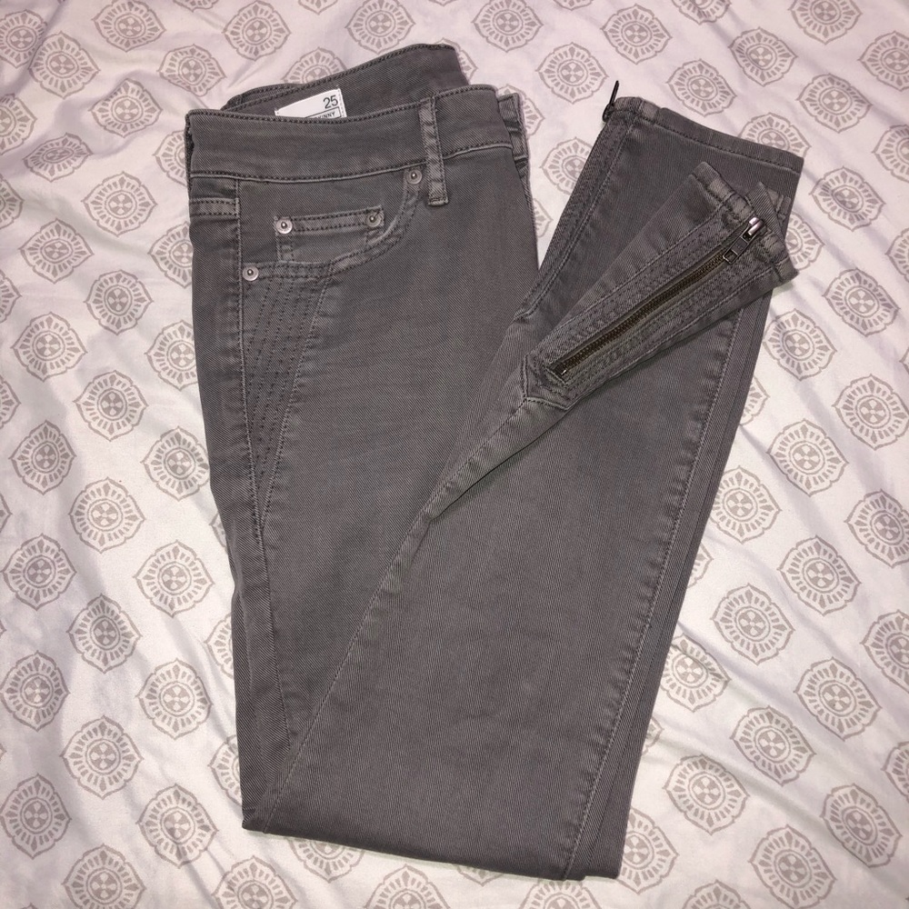 Gap gray skinny jeans!